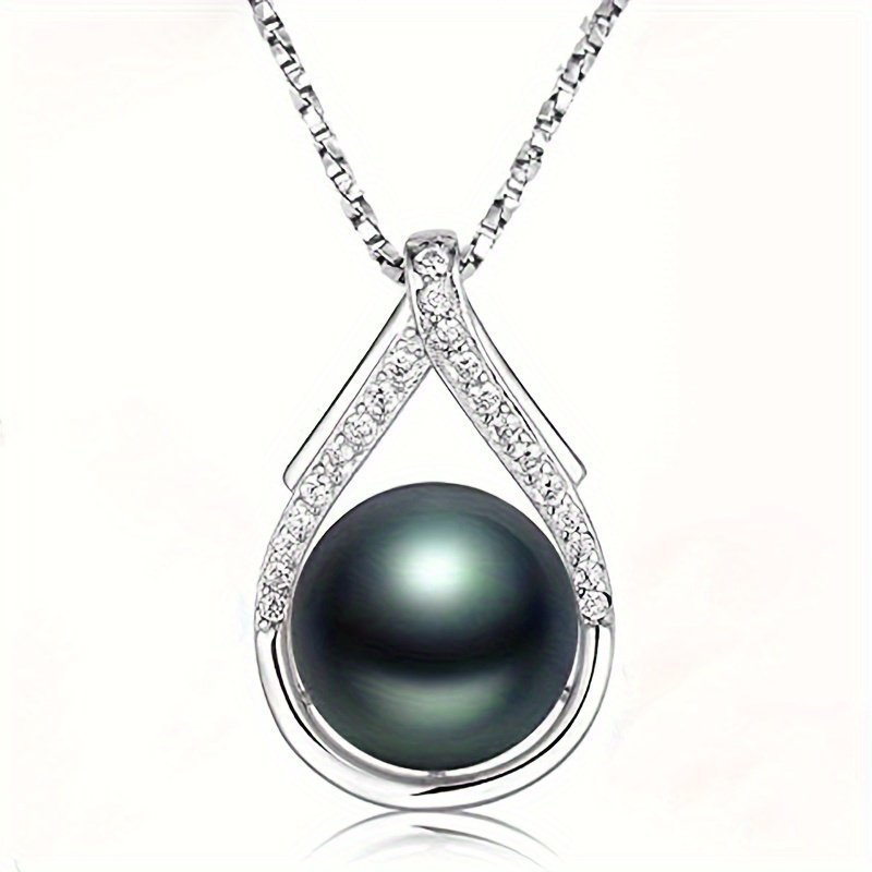 Tahitian Black Pearl Necklace - Image 6