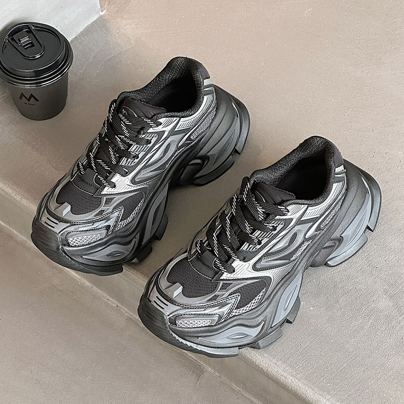 Sports And Leisure New Versatile Breathable Increased Couple Dad Shoes - Image 7