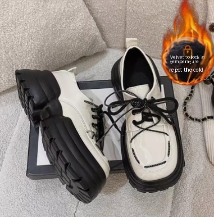 Dad Lace-up D'Lites College Soft Leather Shoes - Image 6