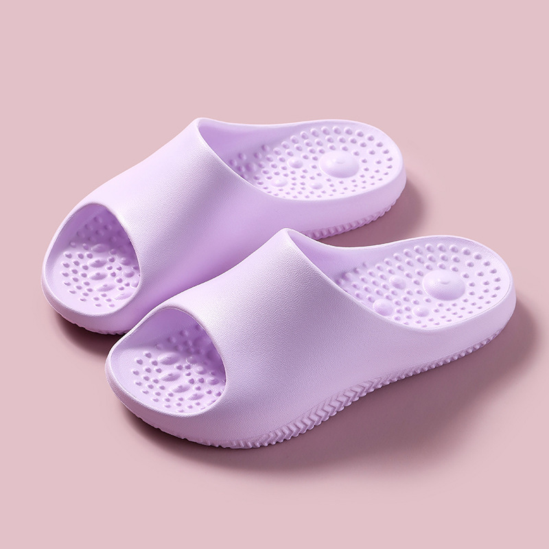 Anti-slip Home Slippers With Massage Sole Design Comfortable Non-slip House Shoes - Image 7