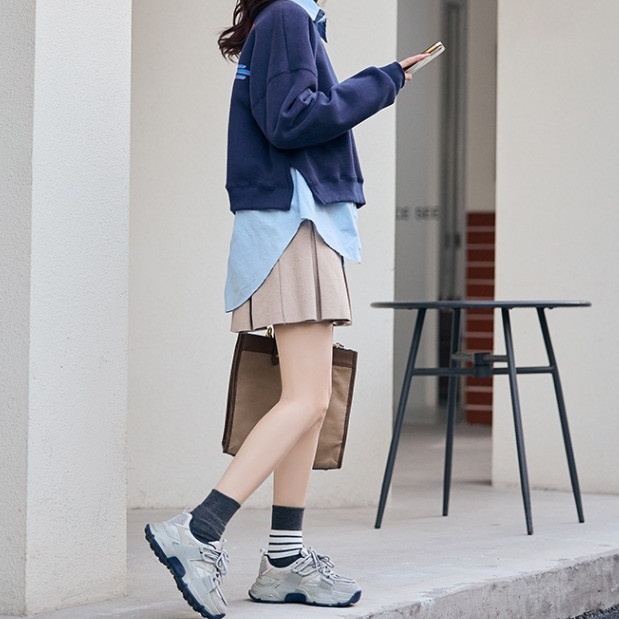 Leisure Thick Soled Women's Winter Cotton Sports Shoes - Image 9