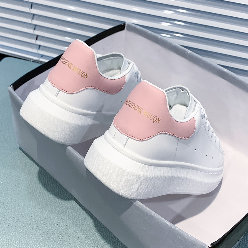 All-match Microfiber Breathable Platform Height Increasing Women Shoes - Image 5