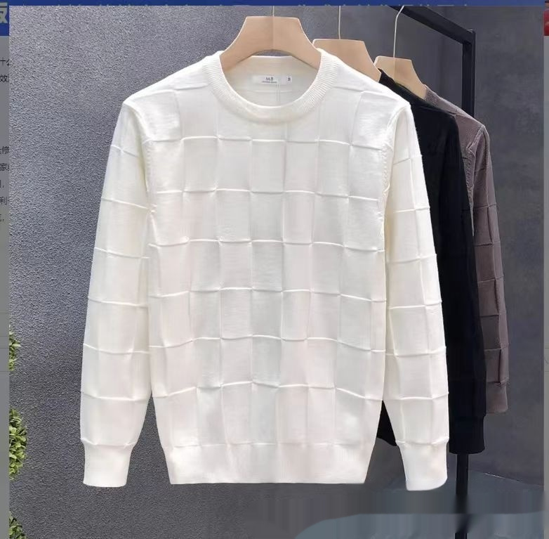Spring And Autumn Three-dimensional Round Sweater Men - Image 3