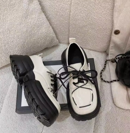 Dad Lace-up D'Lites College Soft Leather Shoes - Image 2