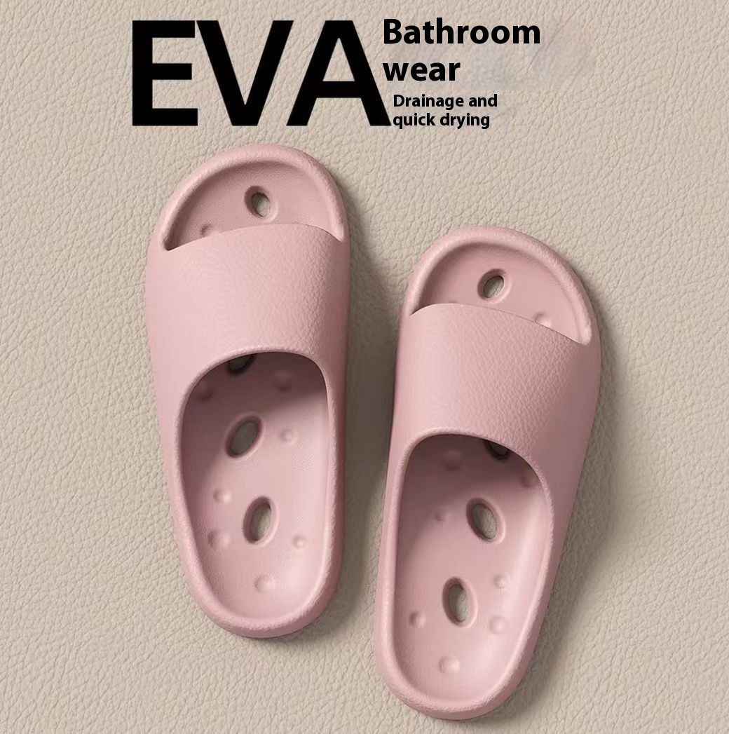 Eva Slippers Women's Bathroom Breathable Non-slip Slippers - Image 10