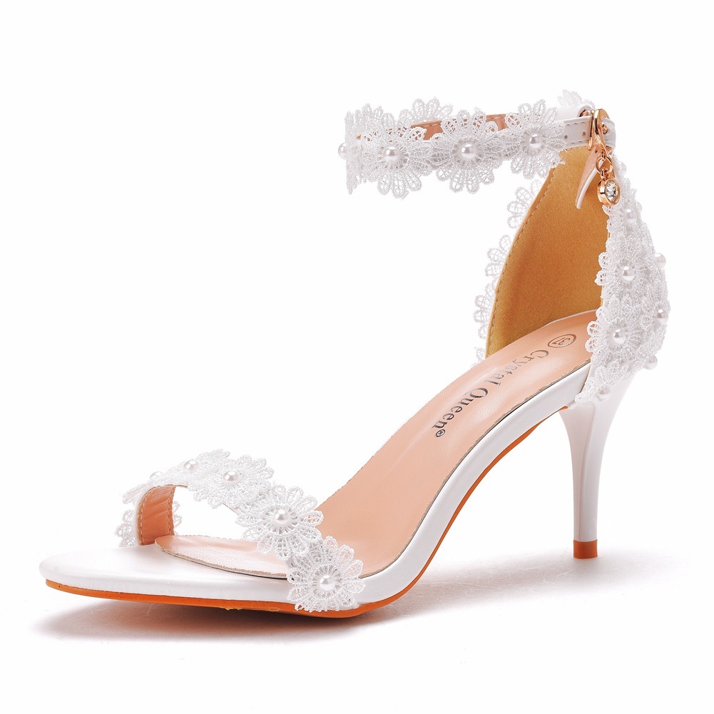 Rhinestone High Heel Shoes Women - Image 8