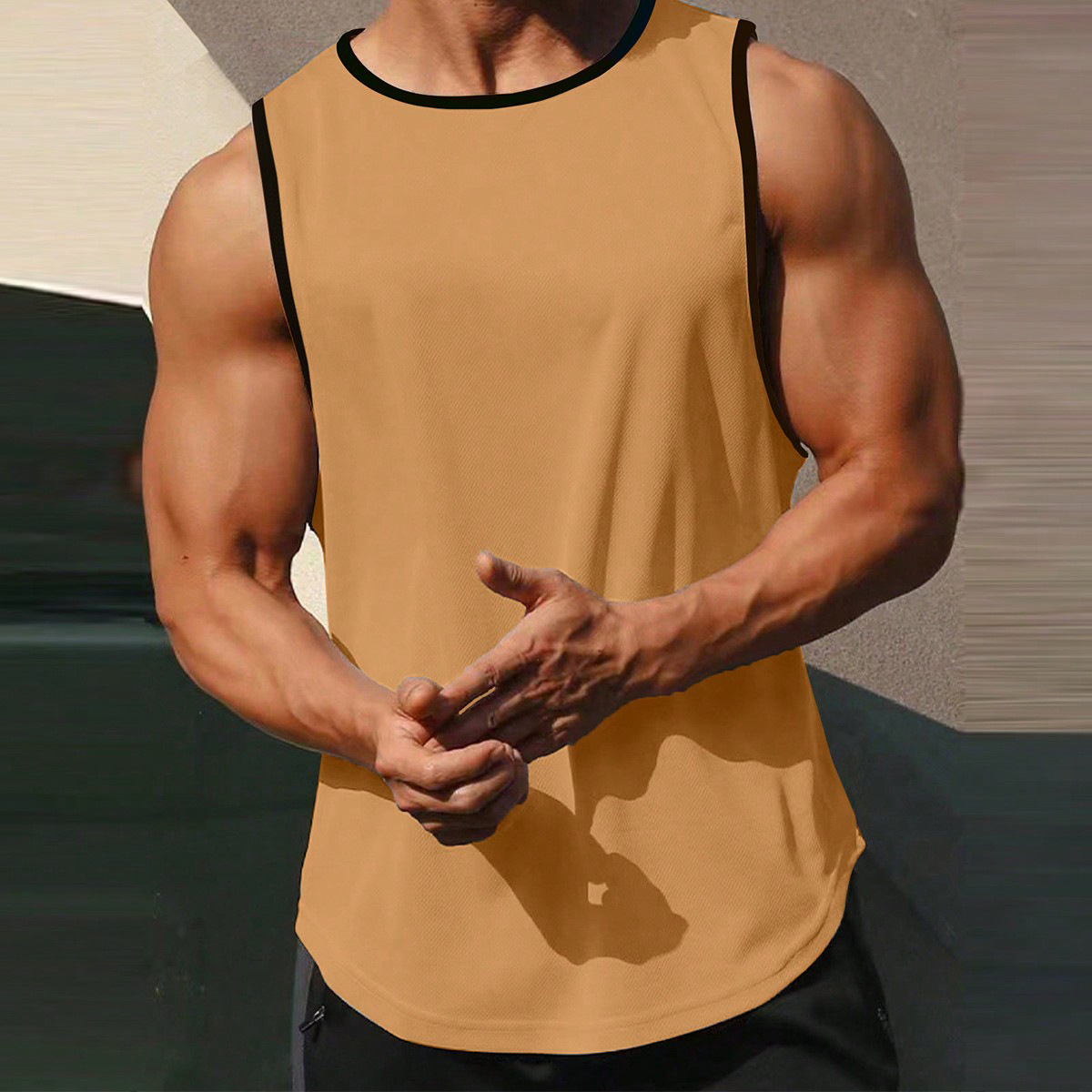 Men's Summer Loose Breathable Quick-drying Sleeveless Vest - Image 8