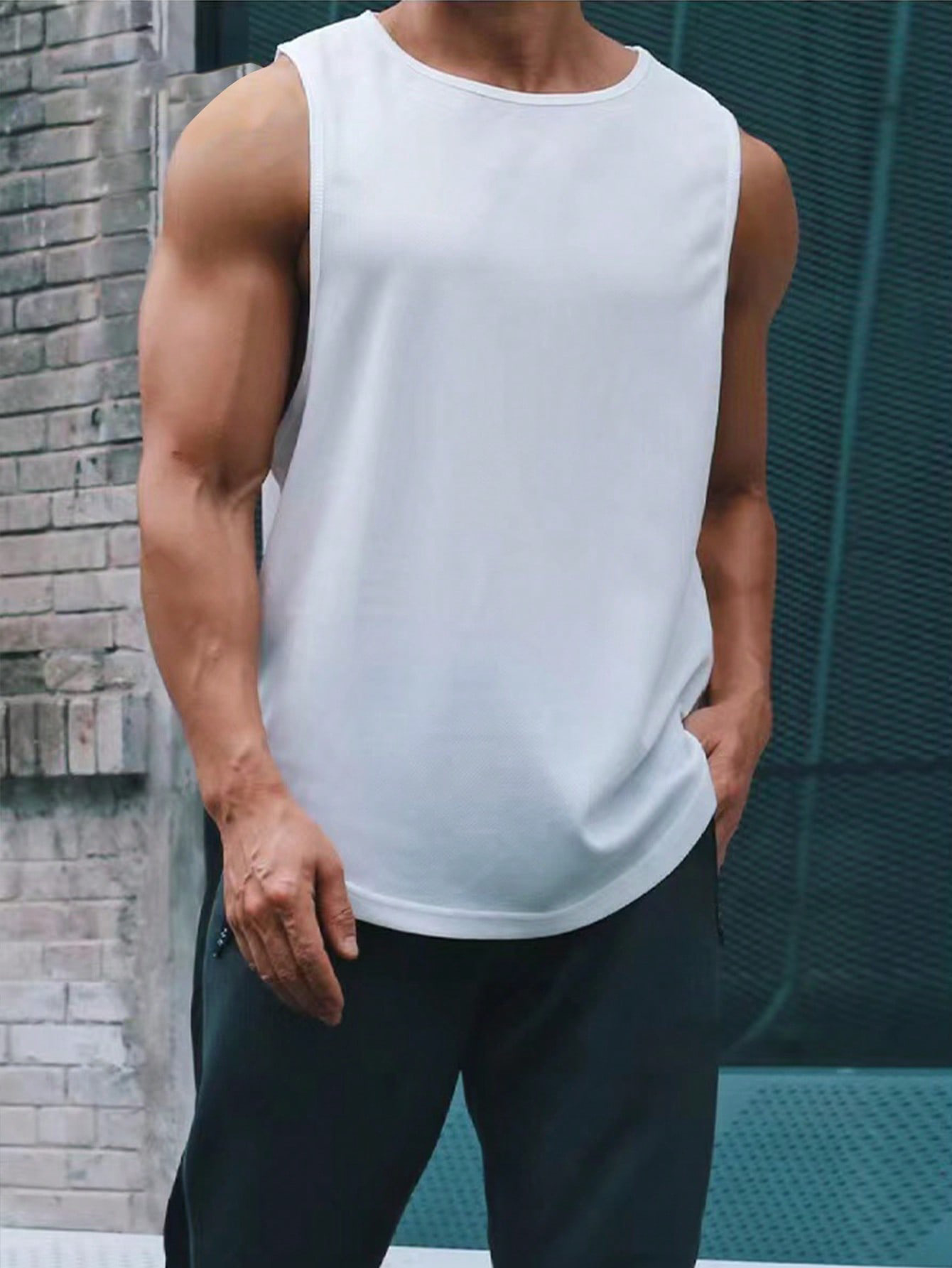 Men's Summer Loose Breathable Quick-drying Sleeveless Vest - Image 6