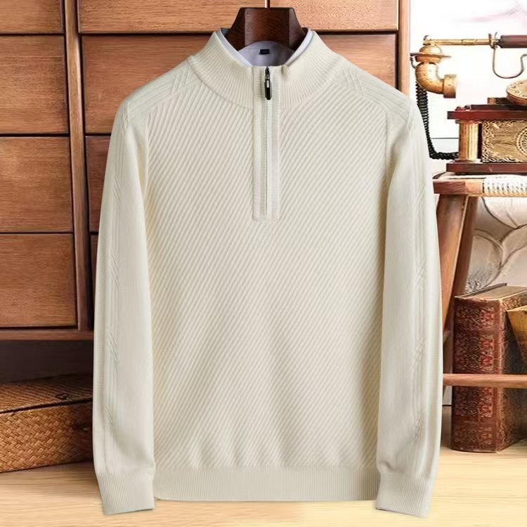 Thickened Knitting Sweater Pure Wool Men - Image 7