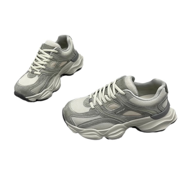 Thick Bottom Color Matching Paris Dad Shoes Lightweight Exercise Casual - Image 5