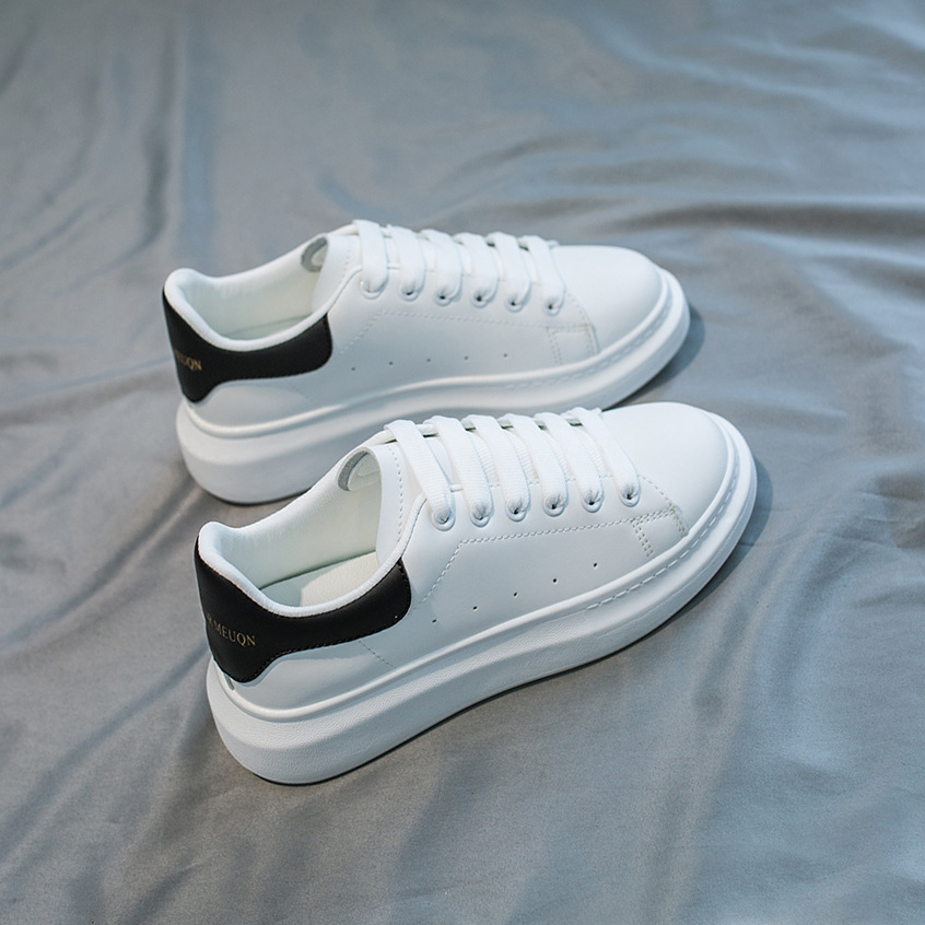 All-match Microfiber Breathable Platform Height Increasing Women Shoes - Image 6