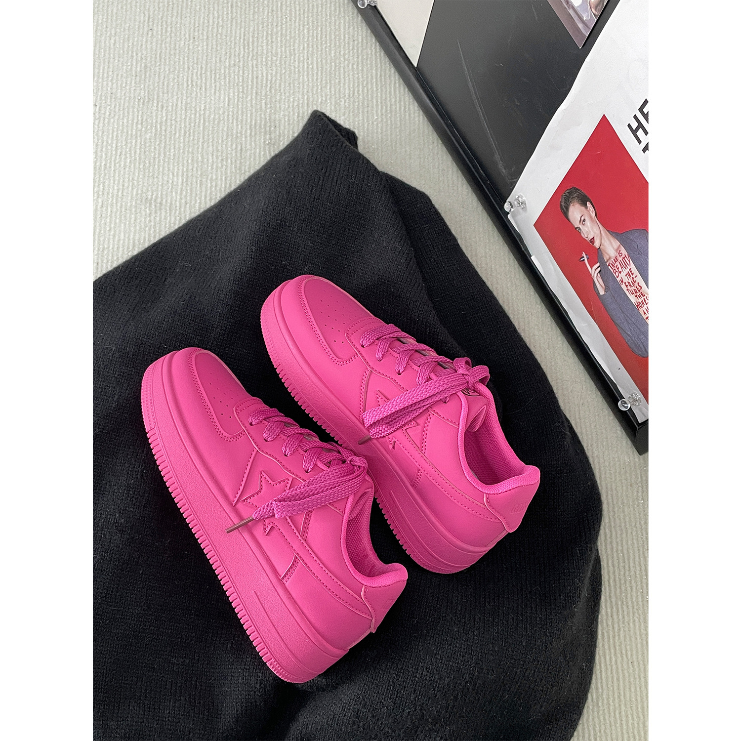 Women's All-match Casual Star Pattern Sneakers - Image 5