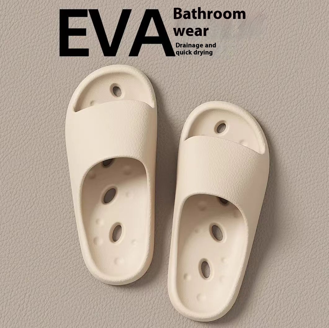 Eva Slippers Women's Bathroom Breathable Non-slip Slippers - Image 5