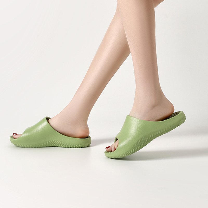 Anti-slip Home Slippers With Massage Sole Design Comfortable Non-slip House Shoes - Image 3