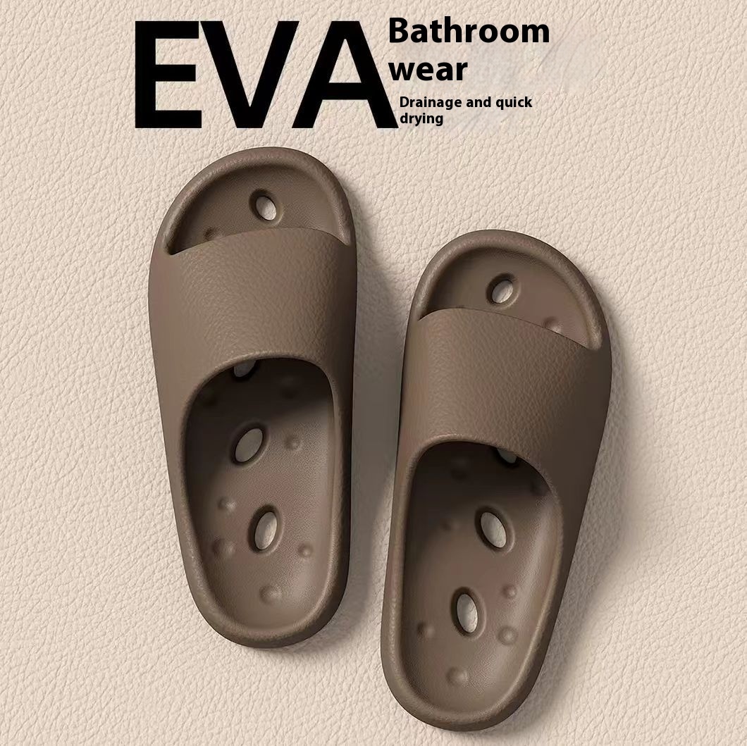 Eva Slippers Women's Bathroom Breathable Non-slip Slippers - Image 6