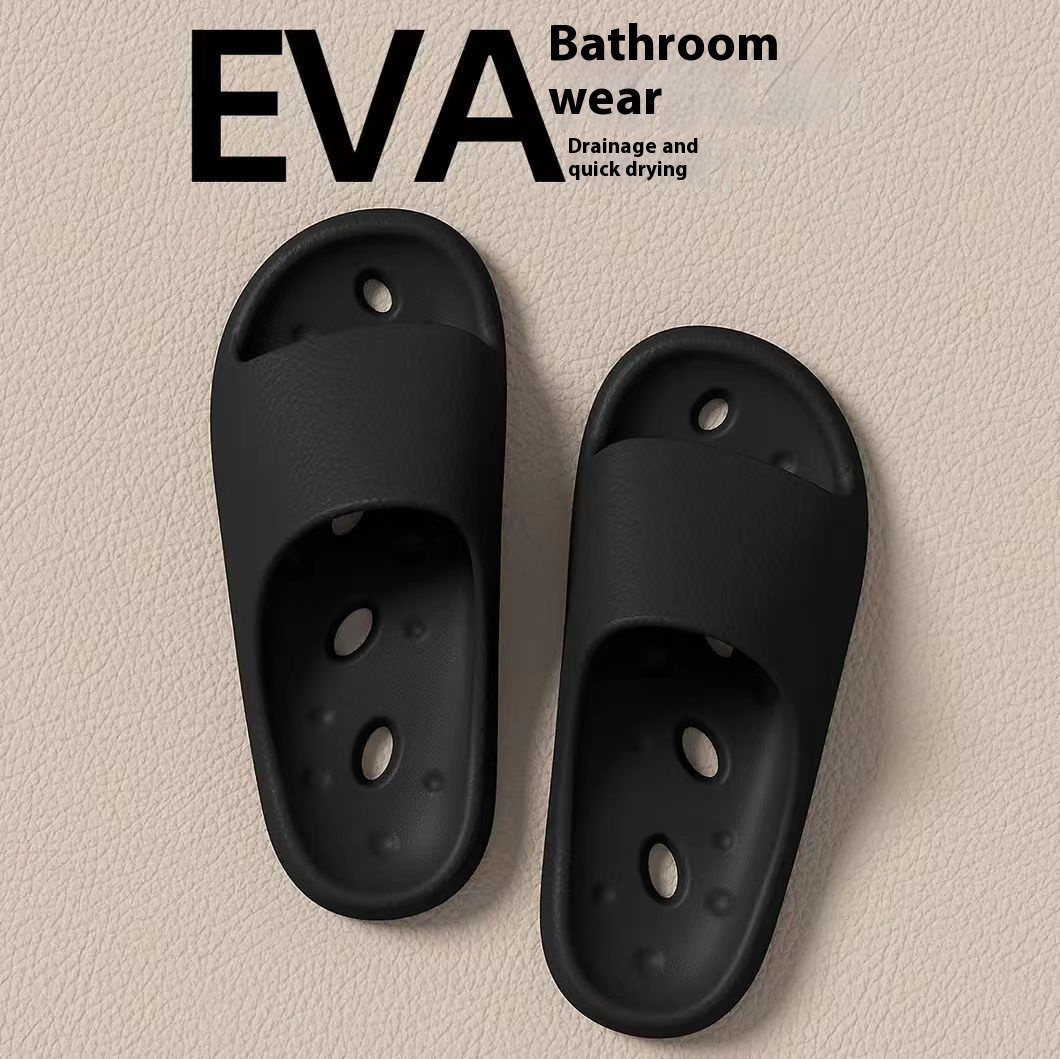 Eva Slippers Women's Bathroom Breathable Non-slip Slippers - Image 9