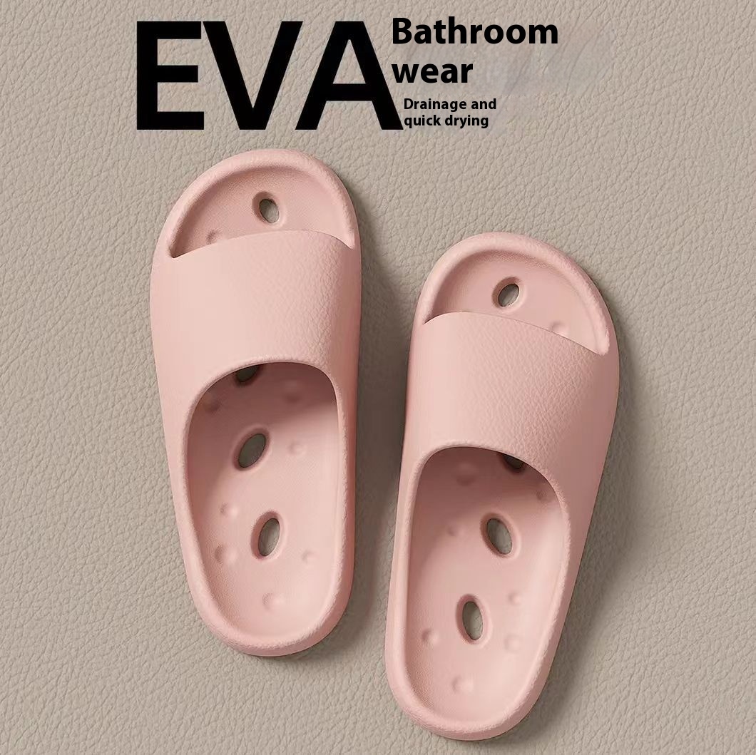 Eva Slippers Women's Bathroom Breathable Non-slip Slippers - Image 3