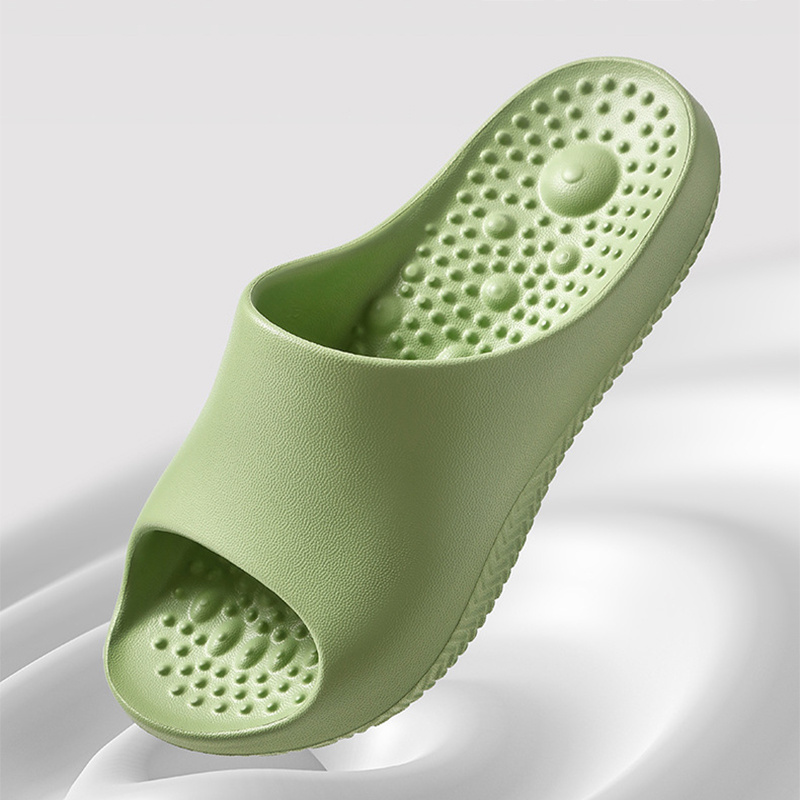 Anti-slip Home Slippers With Massage Sole Design Comfortable Non-slip House Shoes - Image 4