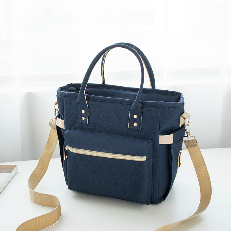 Portable Zipper Convenient Oxford Cloth Multifunctional Bento Thermal Insulated Lunch Bag - Image 4