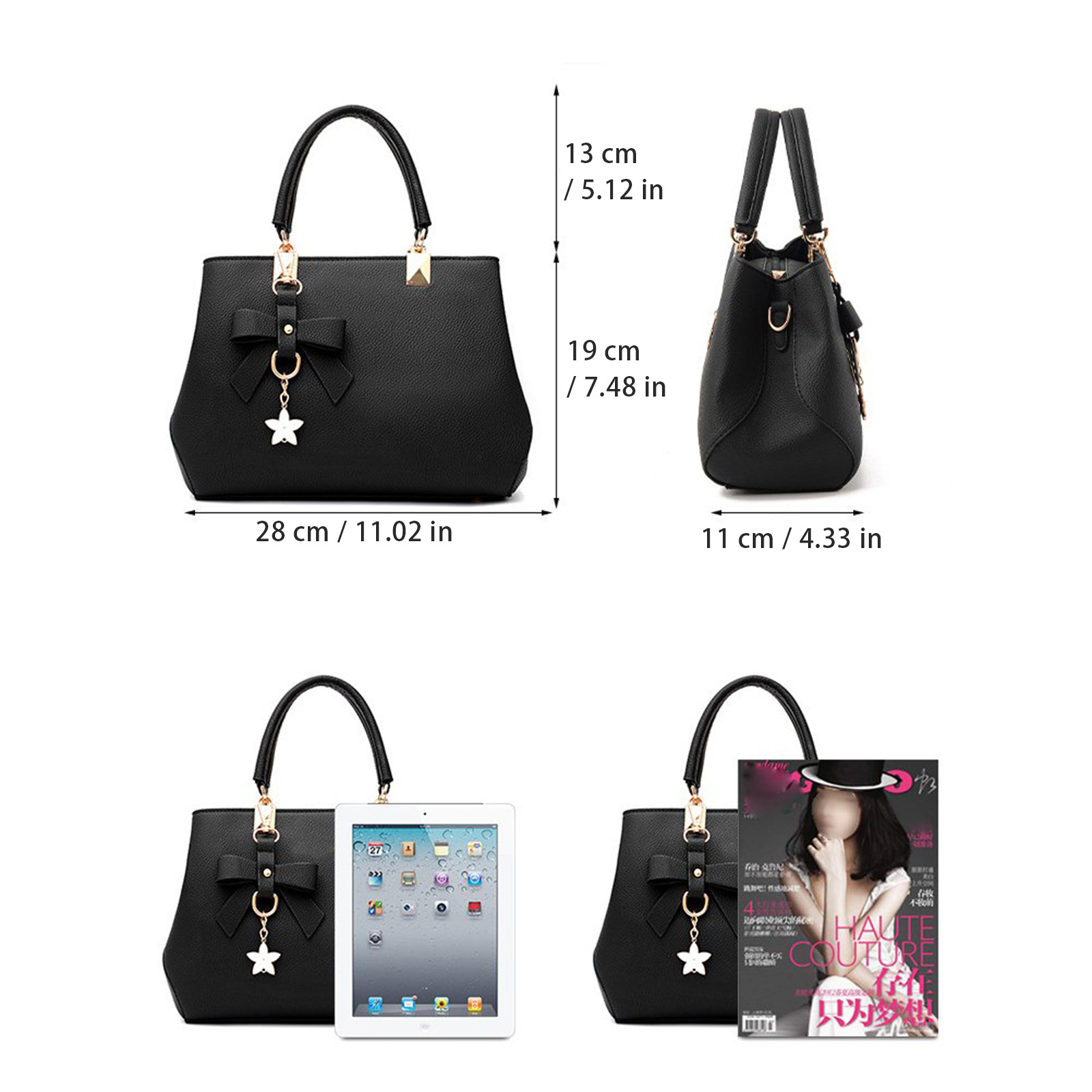 Women's Handbags, New Top Handle Shoulder & Messenger Tote Bag - Image 8