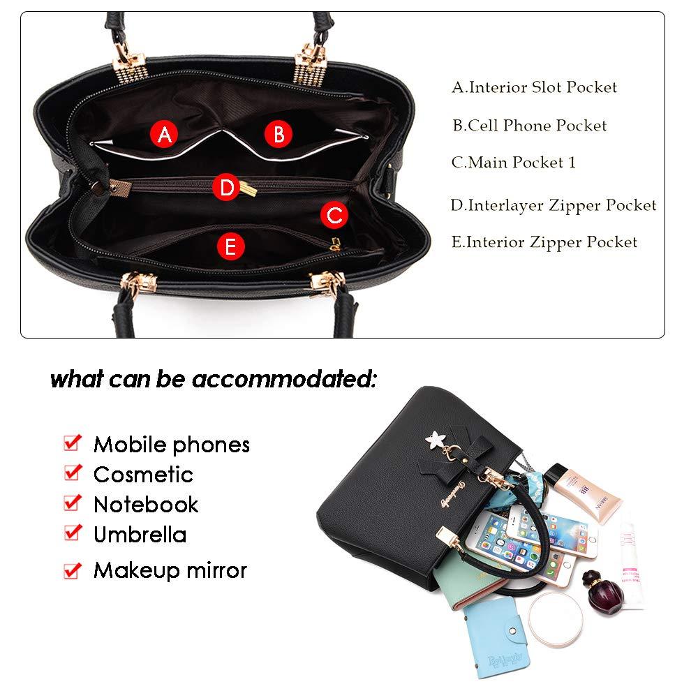 Women's Handbags, New Top Handle Shoulder & Messenger Tote Bag - Image 4